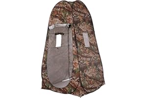 Doorslay Privacidad portátiles WC Carpa Pop-Up Tienda Camuflaje Cambiar de Tienda de Camping