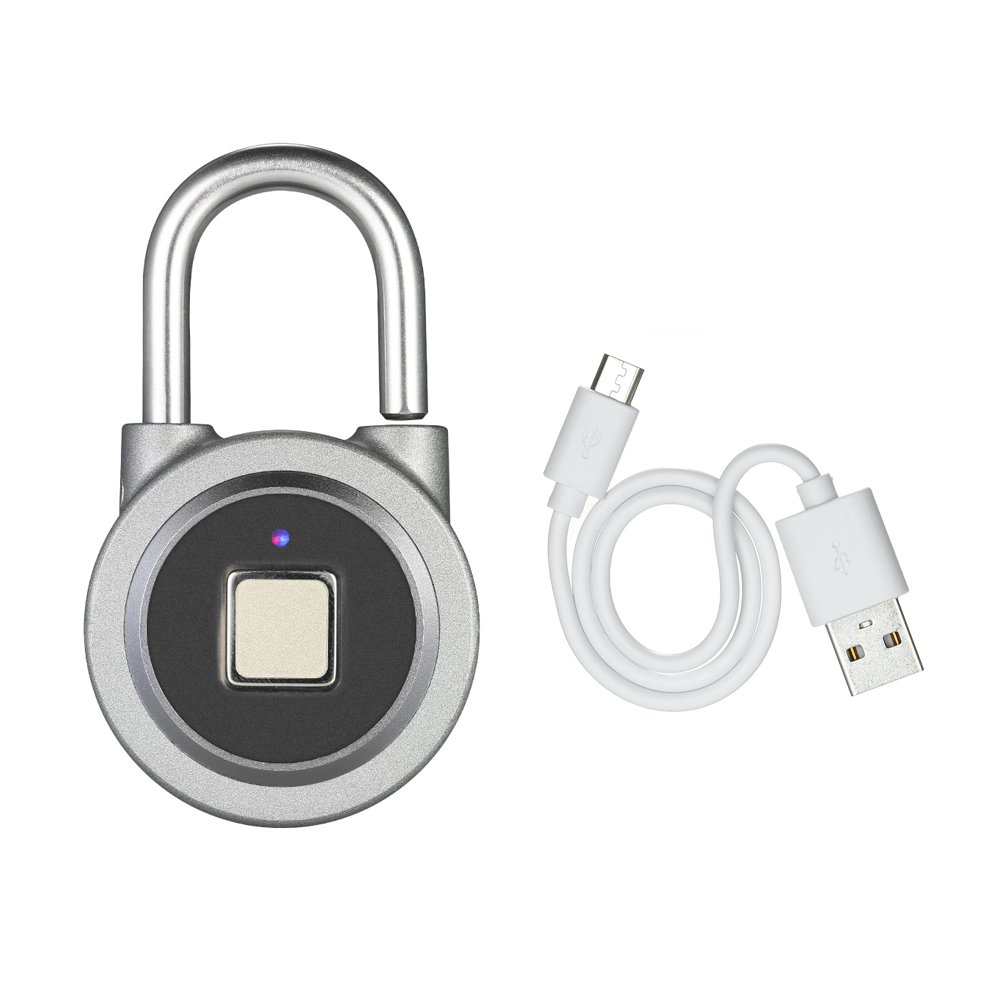 Decdeal BT Fingerprint Smart Lock APP Impermeabile/Impronta Digitale Sblocco Antifurto Porta Lucchetto Serratura Bagagli… - immagine 9