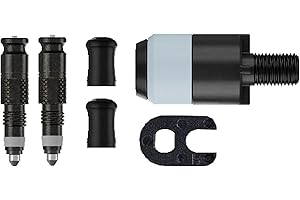 Schwalbe Clik Valve Conversion Set – Innovazione delle valvole per Il gonfiaggio degli Pneumatici – Kit di conversione per valvole