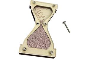 F Fityle Sablier en Bois Jouet Illumination DIY Accessoires Bébé Busy Board pour Enfants 3 4 5 6 7 8 (Argent B)