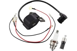 MCHNIC Bobina de encendido con bujía para motosierra Stihl 021 023 025 MS210 MS230 MS250 FS160 FS180 FS220 FR220 FS280 FS290, sustituye a 0000 400 1306