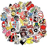 Baybuy 7 Series Stickers 100pcs/pack Variety Vinyl Car Sticker Motorcycle Bicycle Luggage Decal Graffiti Patches Skateboard Stickers for Laptop Stickers (series F)