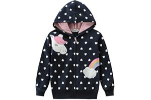 EULLA Sudadera con Capucha de Manga Larga para Niña Niñas