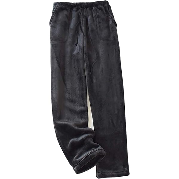 Pantaloni Da Pigiama Invernale Uomo In Flanella – Spessi E Caldi, A Quadri, Con Vita Elastica E Tasche