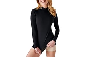 Damart T- Shirt Col Montant Fine Côte, Thermolactyl Sensit sous-vêtement Femme