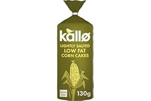 Kallo Lightly Salted Corn Cakes, 130g