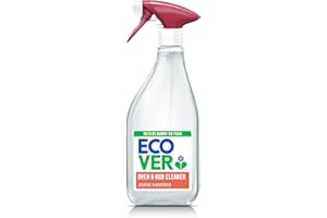 Ecover Oven & Hob Cleaner Spray, Cuts through Grease, Grime And Burnt Food, Fresh Jasmine & Mandarin Scent 1 x 500ml