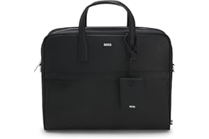 BOSS Hommes Zair S doc case Porte-documents avec logo imprimé en transfert