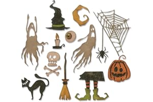 Sizzix Troquel Sizzix Thinlits Die Set 17 piezas - Cosas espantosas