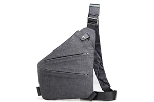 REITEAG Gipfelfreund Anti Diebstahl Tasche, Gipfelfreund Umhängetasche, Schultertasche, Brusttasche, Diebstahlsichere Tasche, Anti-Diebstahl, Sicherheitstasche Reise für Damen und Herren