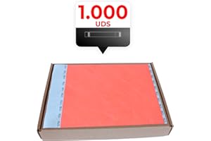 MPM MP - Tyvek Pulseras 1000 unidades para Eventos, Color Coral