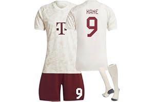 MOBILIA Trikot Fussball Jungen Kinder Fußballtrikot Fussball Jersey Football Trikots Kinder und Erwachsene Trainingsanzug Tshirt, Shorts und Socken Fußballtrikot für Kinder