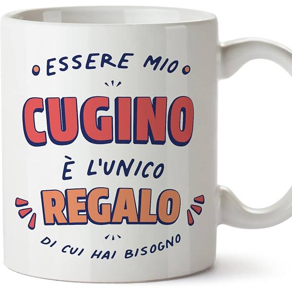 QMVMV Cugino portachiavi cugino regali da cugino regalo di compleanno di Natale per cugini, Argento, Taglia unica, 1