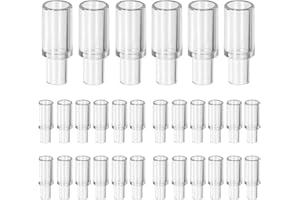 WUIOWPPIC 30 Stück Alkoholtester Mundstücke Atemalkoholtester Mundstuecken Alkoholtester Ersatzmundstück für universelle Alkoholtester(Ohne Alkoholtester)