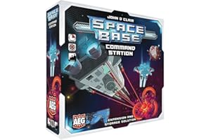 ALDERAC ENTERTAINMENT GROUP Alderac Entertainment - Space Base Command Station - Dice Game - Expansion - For 2-7 Players - from Ages 14+ - English