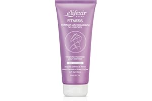 E'LIFEXIR Elifexir Fitness - Gel Remoldeador y Reafirmante Corporal, Estiliza, Tonifica y Reafirma, Especial Brazos, Cartucheras y Rodillas, Potencia Los Resultados Del Deporte, Con Café Verde - 200 ml