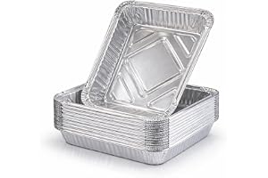 TK Gruppe Timo Klingler Bricka för 20 droppar – engångsstekfat i aluminium – aluminiumbricka ca. 14 x 19 cm, gasgrillfettuppsamlare (20 x 900 ml (195 x 152 x 55 mm