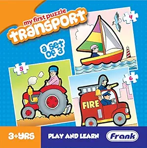 Frank Transport Puzzle For 3 Year Old Kids And Above