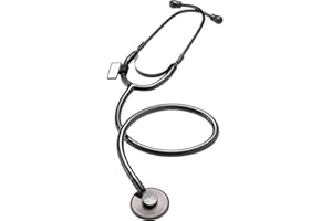 MDF INSTRUMENTS MDF® Single Head Lightweight Stethoscope - All Black (MDF727-BO)