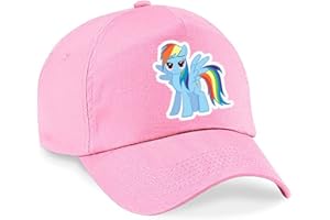 4SOLD Mädchen Jungen Fabelhafte bunte Happy Pixel Einhorn Baseball Cap Kinder Caps Sport Regenbogen Tanz Kinder Sommerhut Schule Mädchen Verstellbare Baseball Hut Sonnenschutz