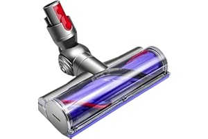 OMYOPY Tête de Brosse pour Dyson V7 V8 V10 V11 V15, Brosse électrique pour Dyson SV10 SV11 SV12 SV14, Aspirateur Motorisée pour Tapis et Sols Durs Pièce de Rechange 967483-04