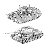 MK50 + JS-2 Tanque DIY 3D Maqueta de metal