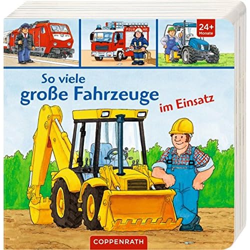 So viele große Fahrzeuge im Einsatz