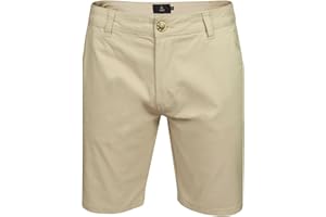 Xact Men's Cotton Stretch Chino Shorts