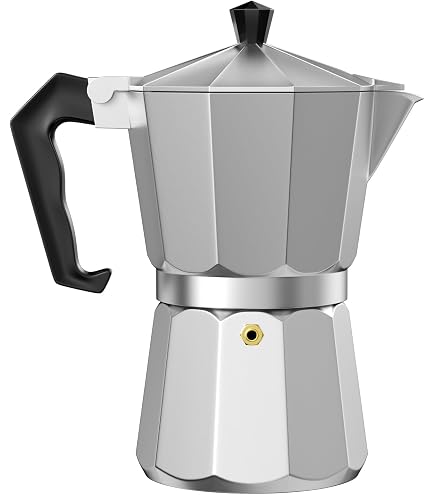 PINTINOX Capri Full Induction Espressokocher – Für 6 Tassen, Aus Alu, Für Alle Herde Inkl. Induktion