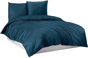 Mixibaby Bettwäsche Bettgarnitur Bettbezug Baumwolle 135x200 155x220 200x200 200x220, Größe:155 x 220 cm, Design Bettwäsche:Teal Uni