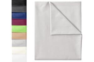 GREEN MARK Textilien® klasyczne prześcieradło | prześcieradło | płótno lniane | ręcznik domowy 100% bawełna bez gumki firmy GREEN MARK Textilien® w wielu rozmiarach i kolorach, wymiary: 180 x 275 cm,