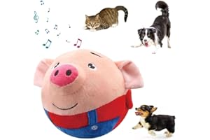 TBLMPNE Interaktives Hundespielzeug Hunde Ball Spielzeug, 2026 Neu Hundebälle Intelligenzspielzeug für Hunde, Strapazierfähiger Automatisch Rollender Ball für Welpen Kleine (01#)