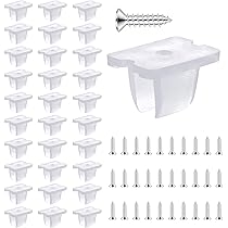 ATB- Lot De 100 Clips De Fixation Pour Bande Lumineuse LED