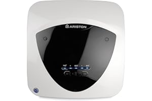 Ariston ANDRIS LUX ECO 10 L Oversink Electric Water Heater 2.5kW with A Titanium Enamelled Tank, A Class Erp Rating, Copper Heating Element, Manufactured To Be Installed In UK - 3100717