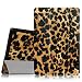 Produktbild HTC Nexus 9 Hülle Case - Fintie [SlimShell Series] Ultradünne Lightweight Schutzhülle Tasche Cover mit Standfunktion und Auto Sleep / Wake Funktion für HTC Nexus 9 (8,9 Zoll) Tablet-PC by Google, Leopard Braun