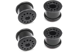 Yuiturt Joint de levier de vitesse pour Fiesta et Focus - 4 pièces, noir, remplacement 4S6P7412AA 4S6P-7412-AA