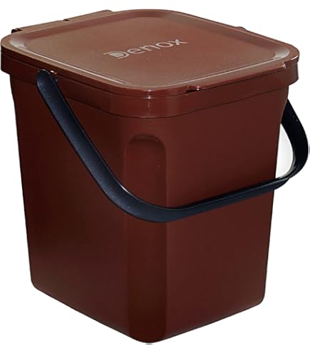 Cuisine GREENO Poubelle Compost 10L Marron 1896