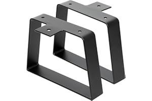 ‎SIGNSTEK Signstek Schwarze trapezförmige Tischbeine (20,3cm)