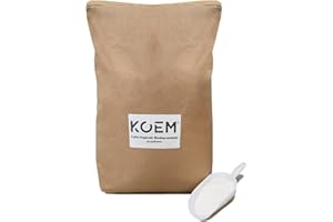 KOEM Colle en flocons extra forte végétale biodégradable pour affiches papier peint TNT sur mur bois métal fabriqué en Italie (15 kg)