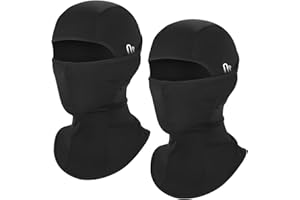 HEGCOIIE Sommer Sturmhaube für Herren und Damen, Kühlung Balaclava Elastisch UV Schutz Atmungsaktiv Gesichtsmaske für Outdoor Sports Radfahren, Motorrad, Fahrrad