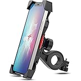 Grefay Supporto Telefono Bicicletta Universale Porta Cellulare Bici, Supporto Telefono Moto per Scooter MTB con 360 Rotazione