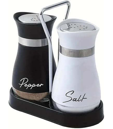 Pilz Gewürzstreuer Set Keramik - Salz & Pfeffer Streuer In Pilzform