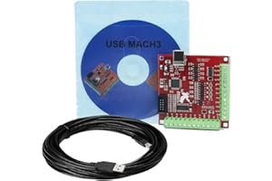 TZT CNC USB MACH3 100 kHz Breakout Board 4-Achsen-Schnittstellentreiber Motion Controller