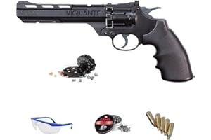 Crosman Pack revólver de Aire comprimido Vigilante - Arma de CO2 y balines (perdigones) <3,5J