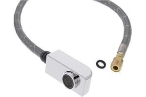 BLUEWATER ARMATUREN BLANCO Głowa braterska ZENOS-S HD chrom + wąż VE GALVANICZNY, CHROM, 123127 do kranu Blanco wysokociśnieniowego