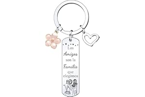 Lumengqi Regalo de Buenos Amigos Regalo Amiga Llaveros para Amigas y Hermanas Llaveros para Tu Mejor Amiga Regalo Amigas Originales Regalos de Cumpleaños Regalo Graduación Regalo Navidad