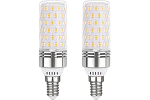 Akynite E14 żarówka kukurydziana LED 12 W ciepła biel 3000 K 1450 lm, 230 V, E14 100 W ekwiwalent, mała śruba LED żarówki kukurydziane SES żarówka sufitowa, nieprzyciemniana, 2 szt