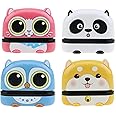 Maommadio Personalized Name Stamp,Custom Name for Baby Student Clothes Chapter Cartoon Children's Seal Cute for Kids,Waterproof Wash Not Faded Stamp Animal Styles
