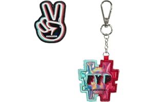 coocazoo Colour Up Set, Pendant & Velcro Patch for School Bags, Mate, Joker & Porter, Motif & Pendant, Interchangeable & Individual, from Year 3