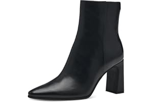 MARCO TOZZI Stivaletti da Donna a Punta con Tacco Largo